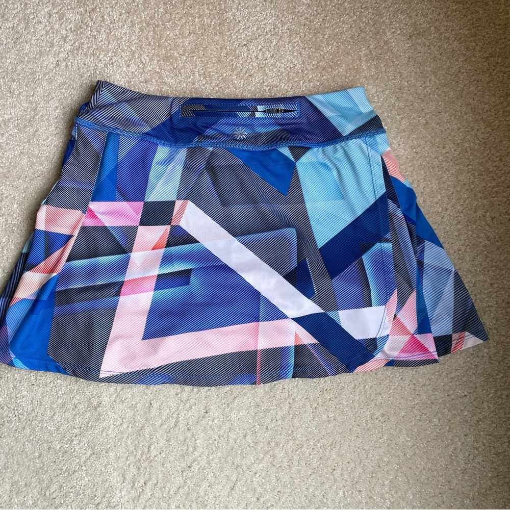 Athleta Electric Geo Sports Speed Skort